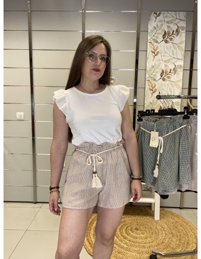 PANTALON CORTO VICHY