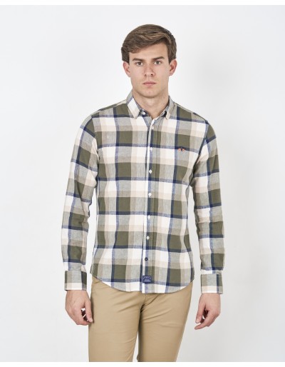 CAMISA C/BOTON RUSTICO...