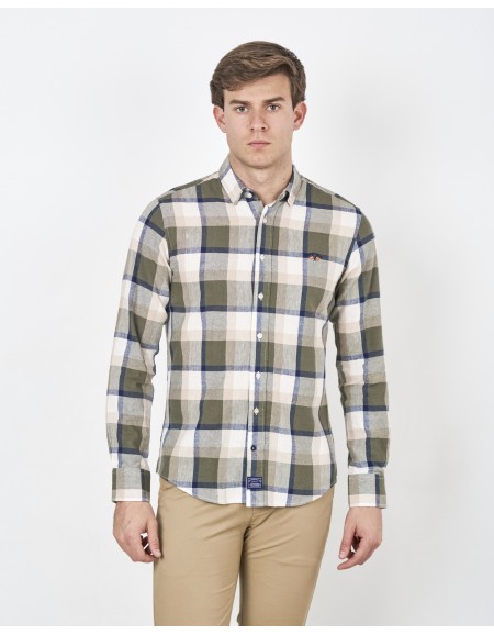 CAMISA C/BOTON RUSTICO...