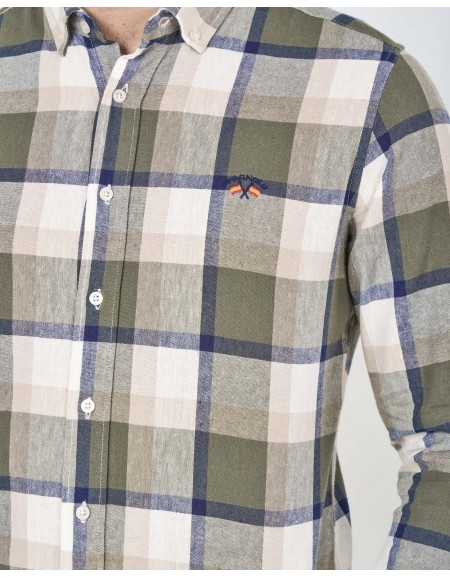 CAMISA C/BOTON RUSTICO...