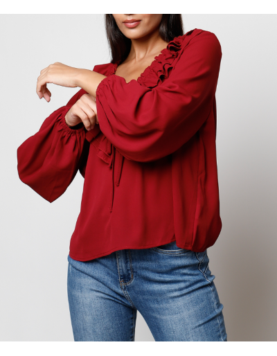 BLUSA VOLANTE 