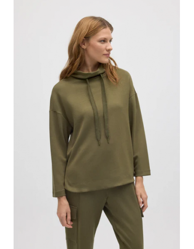 70674 SUDADERA FLUIDA VERDE