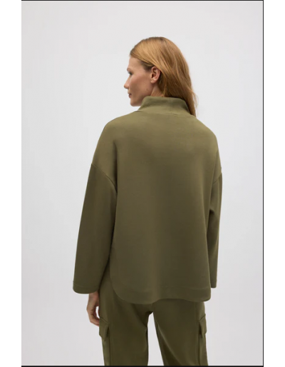 70674 SUDADERA FLUIDA VERDE
