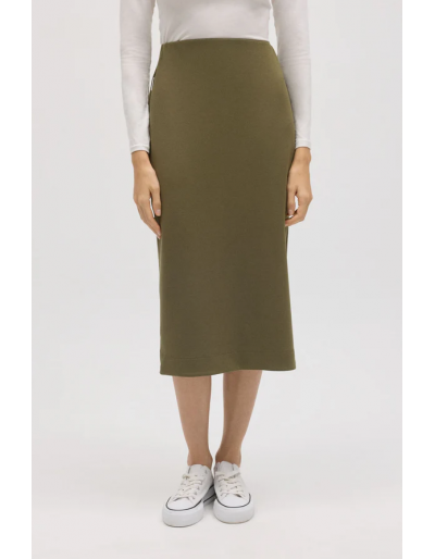 70677 FALDA FLUIDA VERDE