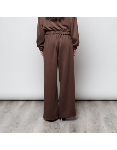 PANTALÓN ANCHO MARRÓN