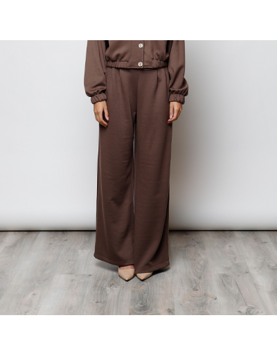 PANTALÓN ANCHO MARRÓN
