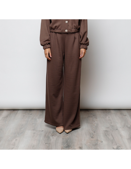 PANTALÓN ANCHO MARRÓN