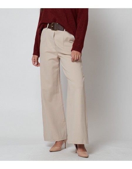 PANTALÓN ANCHO CON CINTURÓN...