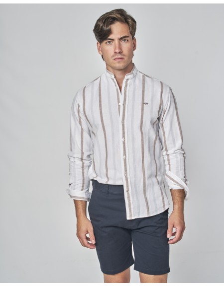 CAMISA CUELLO MAO RUSTICO...