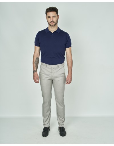 PANTALÓN ESTRUCTURA ESTAMPADA