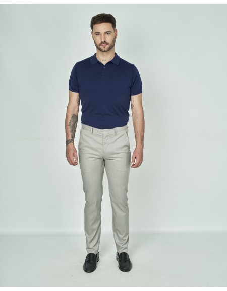 PANTALÓN ESTRUCTURA ESTAMPADA