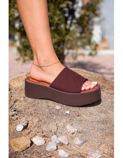 ZUECO LEIRE CHOCO