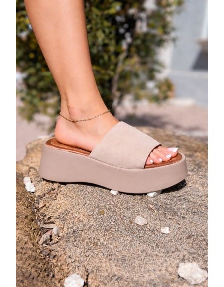 ZUECO LEIRE BEIGE