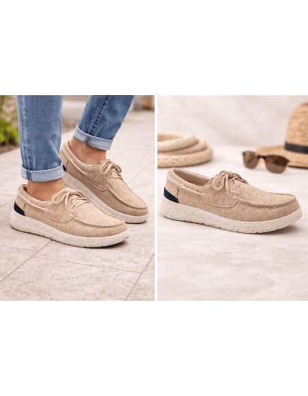 ZAPATO BOAT 26 BEIGE