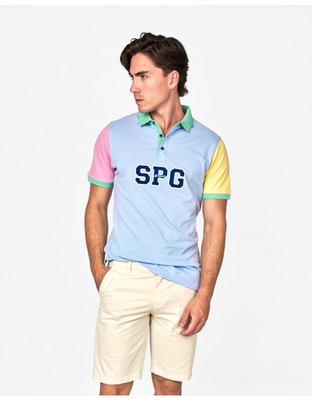 POLO SPG TRICOLOR