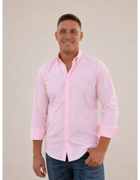 CAMISA OXFORD ROSA