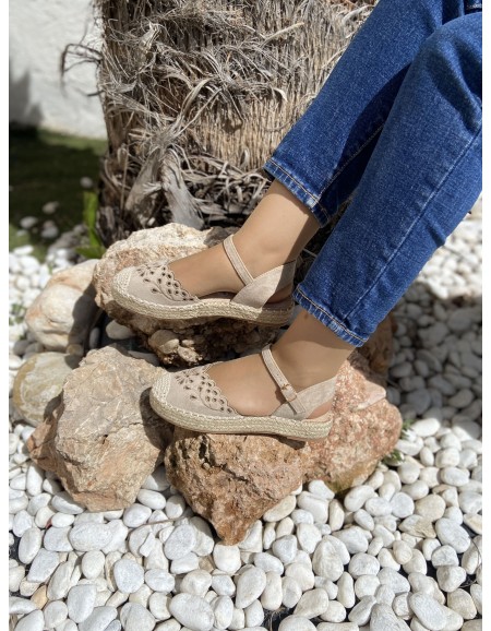 2496 ALPARGATA PLANA BEIGE