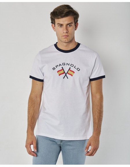 CAMISETA RIB CONTRASTE 3728