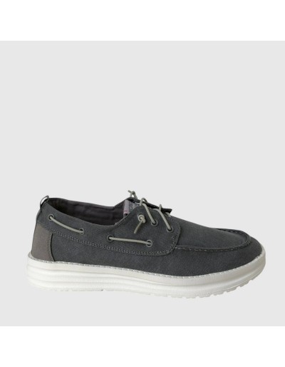 42207 ZAPATO CASUAL BOAT GRIS