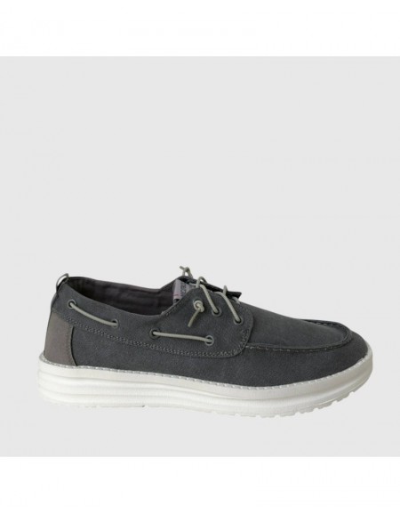 42207 ZAPATO CASUAL BOAT GRIS