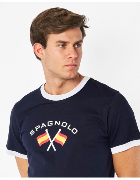 CAMISETA RIB CONTRASTE 3728